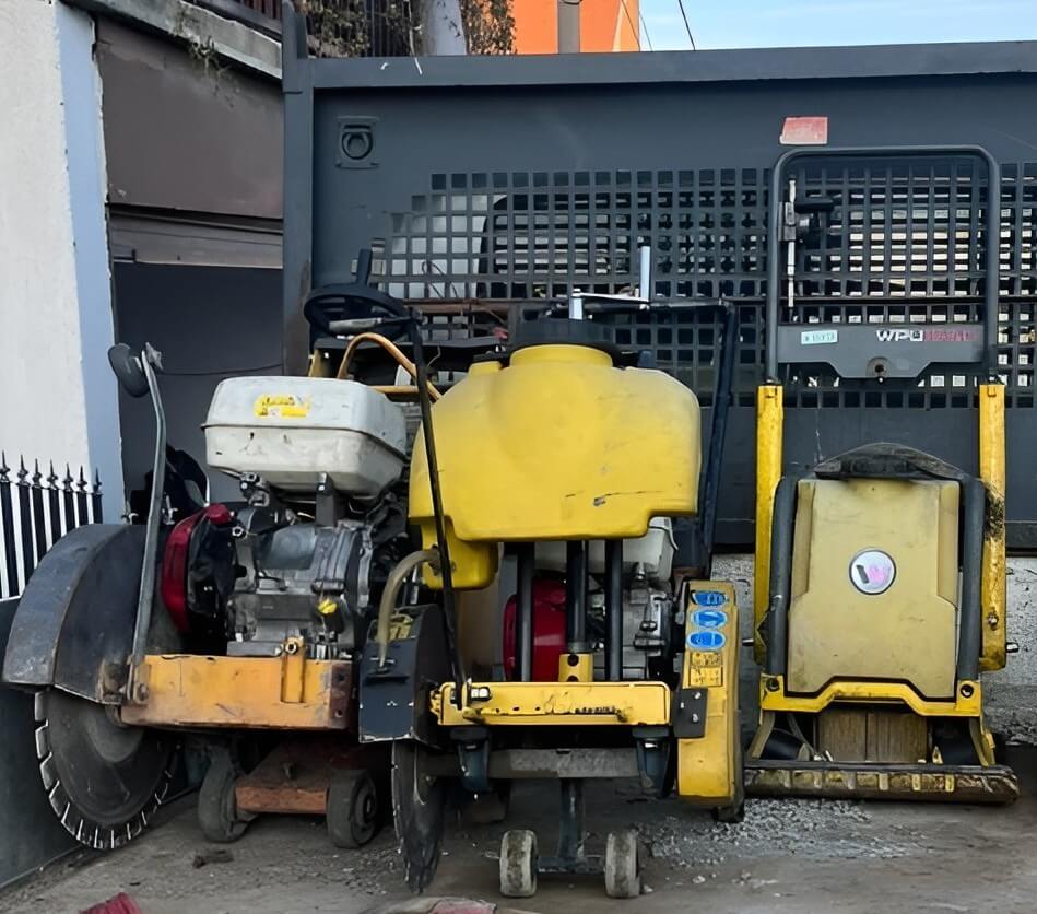 Popravka i održavanje sekača betona i vibro ploča.